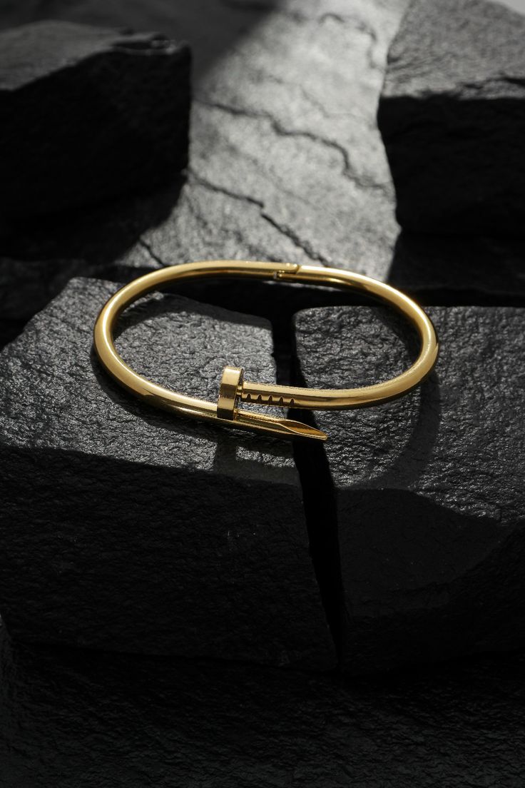 Forge Nail Cuff Bracelet