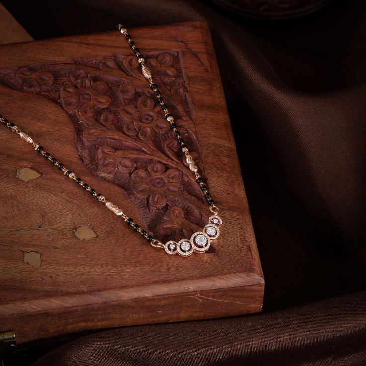 Celestial Halo Diamond Mangalsutra