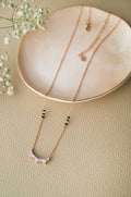 Starlight Curve Diamond Mangalsutra