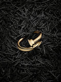 Nail Cuff Statement Ring